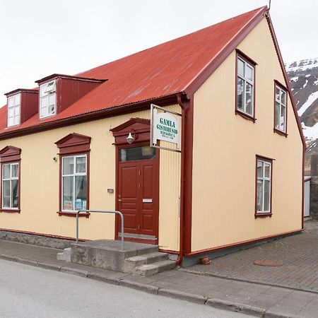 Guesthouse Gamla Ísafjörður Buitenkant foto